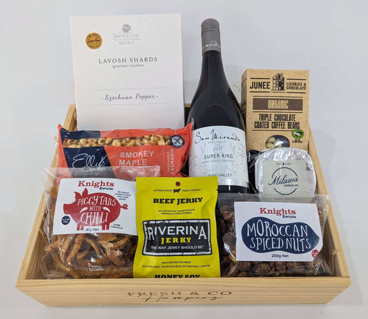 Treat Him Hamper Medium (custom beverage selection) image 1