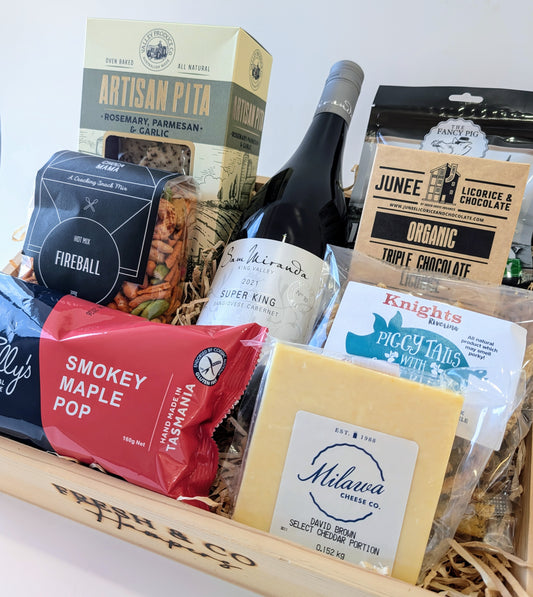 Treat Him Hamper Medium (custom beverage selection)